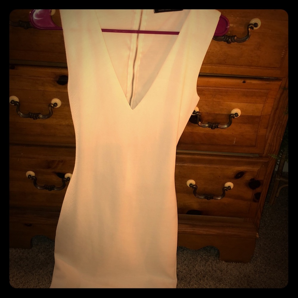 Open back dress
